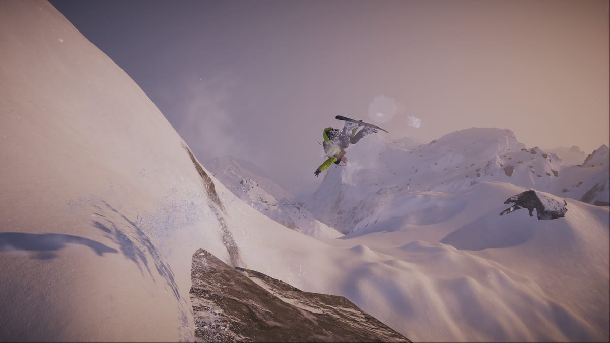 The Game I Play During a Snowy Day