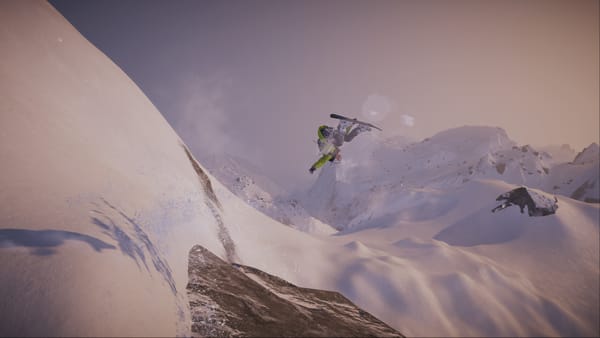 The Game I Play During a Snowy Day